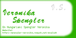 veronika spengler business card